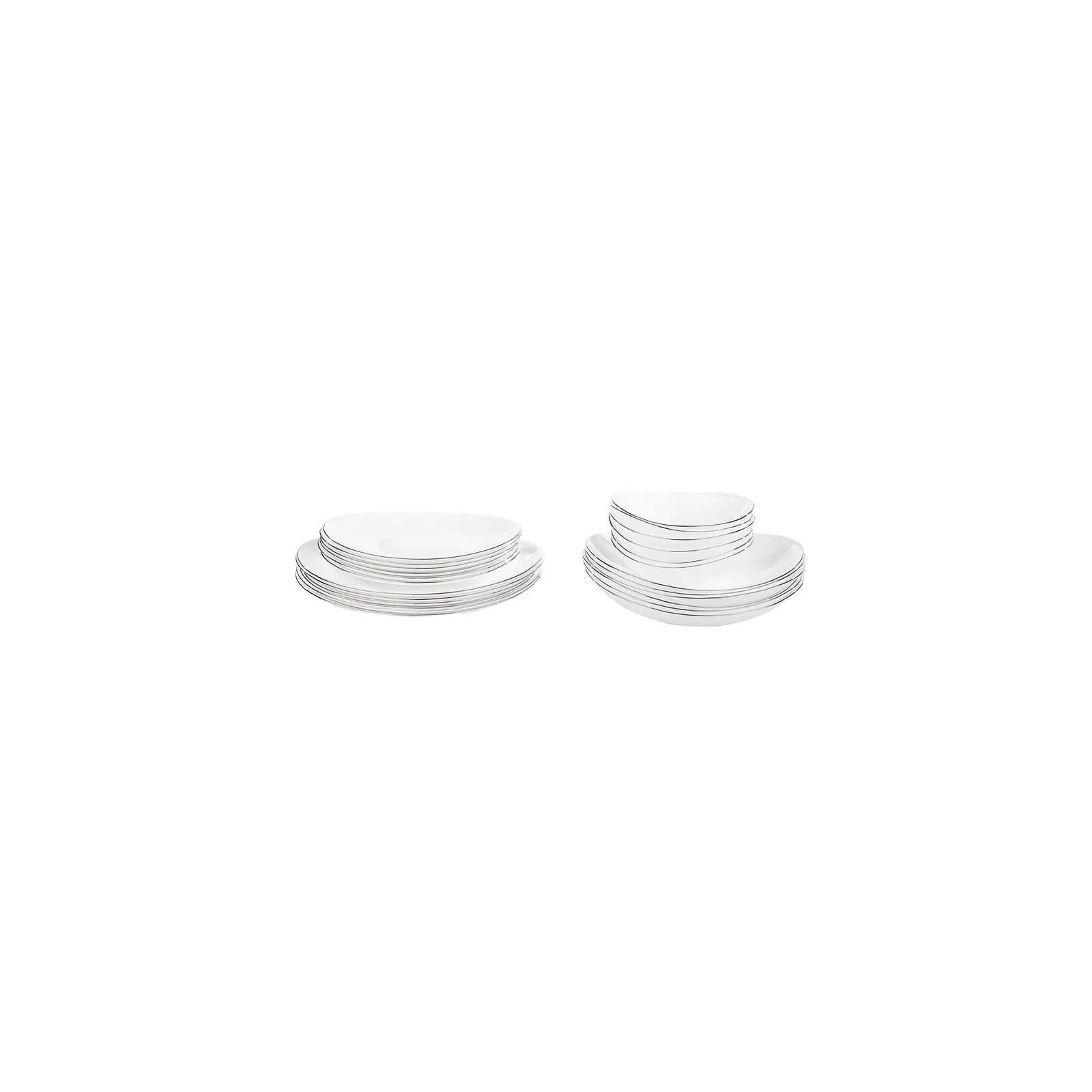 Karaca Pure 24-teiliges Geschirrset für 6 Personen – Bild 4