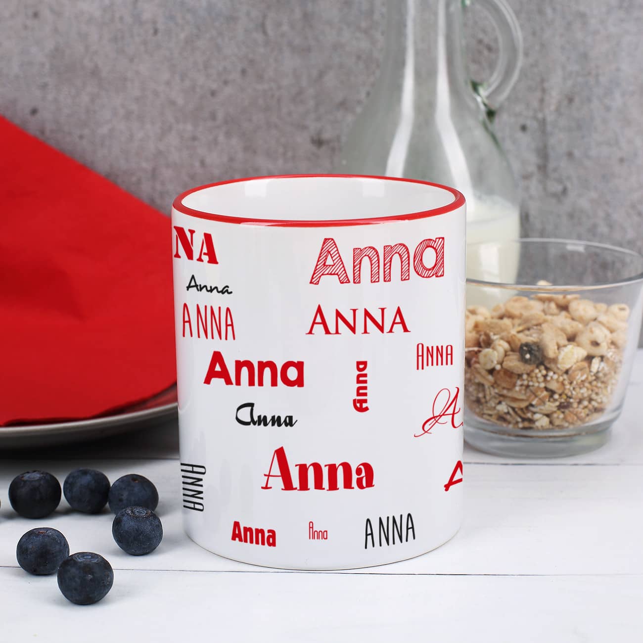 Tasse mit Ihrem Namen in verschiedenen Schriftarten und Farben – Bild 9