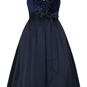 Midi-Dirndl mit Pailettenoberteil