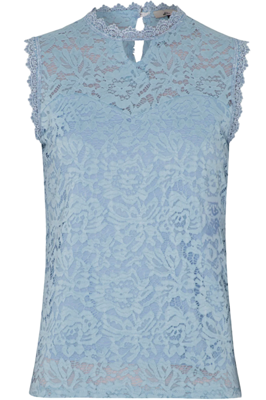 Damen Spitzen-Trachtenshirt ärmellos – Bild 5
